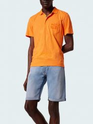 Pierre Cardin Koszulka polo w kolorze pomarańczowym rozmiar: 3XL. Pomarańczowe koszulki polo męskie Pierre Cardin, xl, bez wzorów, z bawełny, bez ramiączek. Za 79.21 zł.