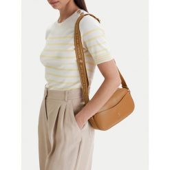 Torebka Beverly Hills Polo Club. Brązowe listonoszki damskie Beverly Hills Polo Club, bez wzorów, bez dodatków. Za 199.99 zł.