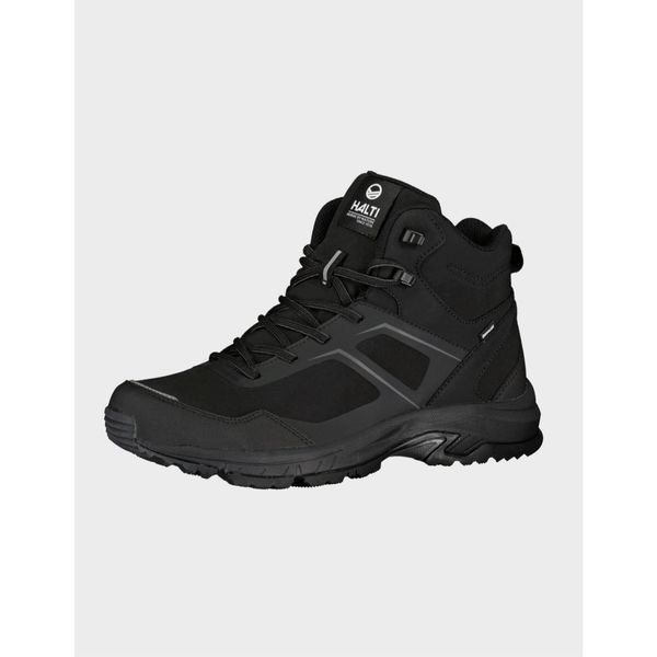 Buty trekkingowe Halti Tega Mid DX. Czarne buty trekkingowe męskie Halti, bez zapięcia. Za 529.99 zł.