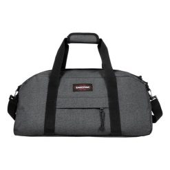 Torba podróżna Eastpak Stand + Black Denim. Czarne torebki klasyczne damskie Eastpak, bez wzorów, z denimu, bez dodatków. Za 255.30 zł.