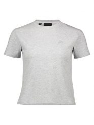 ESPRIT Koszulka w kolorze szarym rozmiar: XL. Szare bluzki damskie Esprit, xl, bez wzorów, z bawełny, bez kołnierzyka. Za 57.06 zł.