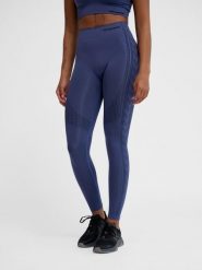 Damskie legginsy bezszwowe Hummel MT Shaping. Niebieskie legginsy damskie HUMMEL, l, bez wzorów, z elastanu. Za 168.00 zł.