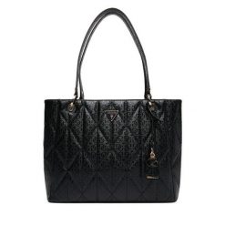 Torebka Guess. Czarne torebki klasyczne damskie Guess, z aplikacjami, bez dodatków. Za 399.99 zł.