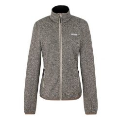 Kurtka polarowa z pełnym zamkiem damska Regatta Newhill. Szare kurtki damskie Regatta, bez wzorów, z polaru, bez kaptura. Za 226.00 zł.