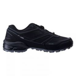 Buty Elbrus Denov Teen M 92800490877 czarne. Czarne buty sportowe na co dzień męskie z gumy, bez zapięcia. Za 289.96 zł.