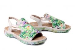 RIEKER 64841-90 multi, sandały damskie. Sandały damskie Rieker, bez wzorów, bez obcasa. Za 239.92 zł.