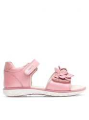 Lasocki Kids Sandały HEART CI12-2854-02D Różowy. Czerwone sandały dziewczęce Lasocki Kids, ze skóry, bez zapięcia. Za 129.99 zł.