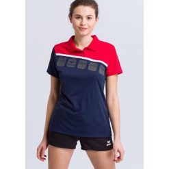 Damska koszulka polo Erima 5-C. Czerwone bluzki damskie Erima, m, bez wzorów, sportowe, bez kołnierzyka, bez ramiączek. Za 291.99 zł.