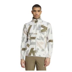 Bluza Polarowa adidas Terrex z Pełnym Zamkiem Szara. Szare bluzy z kapturem męskie Adidas, l, z materiału. Za 337.50 zł.
