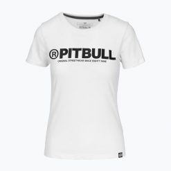 Koszulka damska Pitbull R. Białe bluzki sportowe damskie PITBULL, xs, bez wzorów, bez ramiączek. Za 79.99 zł.