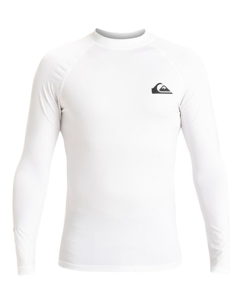 Koszulka Quiksilver Everyday LS Rashguard UPF 50 White 2024. Białe koszulki męskie z długim rękawem Quiksilver, m, z elastanu. Za 149.99 zł.