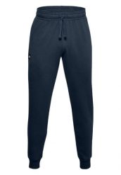 Spodnie treningowe męskie Under Armour Rival Fleece Jogger. Niebieskie spodnie sportowe męskie Under Armour, z bawełny. Za 293.99 zł.