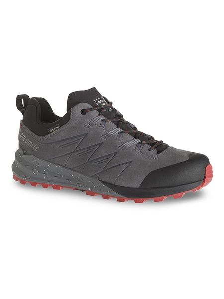 DOLOMITE Skórzane buty trekkingowe "Croda Nera GTX" w kolorze szarym rozmiar: 42. Szare buty trekkingowe męskie Dolomite, z gore-texu, bez zapięcia, outdoorowe, gore-tex. Za 424.06 zł.