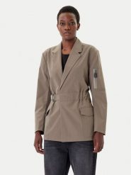 G-Star Raw Marynarka D26946-D909 Zielony Regular Fit. Zielone marynarki i żakiety damskie G-Star Raw, l, bez wzorów, z syntetyku, retro. Za 699.99 zł.