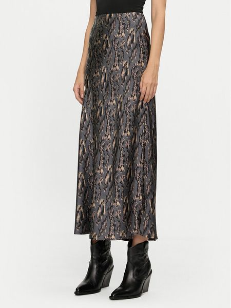 Brave Soul Spódnica maxi LSKW-272JASPER Szary Regular Fit. Szare spódniczki damskie Brave Soul, s, bez wzorów, z syntetyku, maxi. Za 99.99 zł.