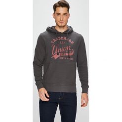 Jack & Jones - Bluza. Szare bluzy z kapturem męskie Jack & Jones, l, z bawełny. W wyprzedaży za 89.90 zł.