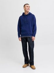Jack & Jones Bluza w kolorze niebieskim rozmiar: L. Niebieskie bluzy z kapturem męskie Jack & Jones, l. Za 144.95 zł.