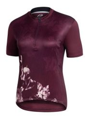 Protective Koszulka kolarska "Luckleaf" w kolorze czerwonym rozmiar: 42. Czerwone bluzki sportowe damskie Protective, bez wzorów, z materiału, bez ramiączek. Za 92.42 zł.
