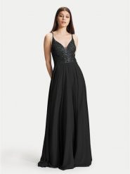 Hey Kyla Sukienka wieczorowa 5AC105HK Czarny Regular Fit. Czarne sukienki damskie Hey Kyla, bez wzorów, z syntetyku, wizytowe, bez kołnierzyka, bez ramiączek. Za 639.99 zł.