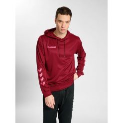 Bluza do piłki ręcznej męska Hummel hml PROMO Poly z kapturem. Czerwone bluzy z kapturem męskie HUMMEL, m. Za 155.50 zł.