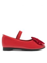 Nelli Blu Baleriny CM220831-31(III)DZ Czerwony. Czerwone baleriny dziewczęce Nelli Blu, bez wzorów, z tworzywa sztucznego. Za 59.99 zł.