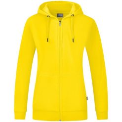 Kurtka damska Jako Organic. Żółte kurtki damskie Jako, m, bez wzorów, z bawełny, z kapturem. Za 366.00 zł.