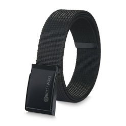 Pasek parciany BETLEWSKI czarny CZ-1 2XL. Czarne paski męskie Betlewski, bez wzorów, z materiału. Za 44.99 zł.