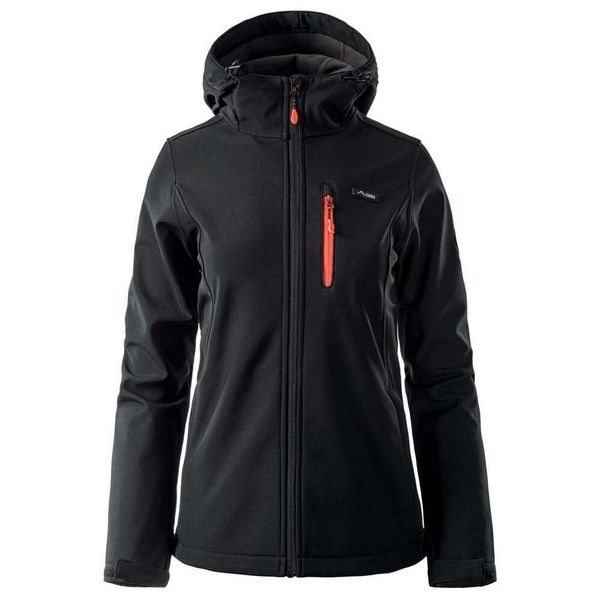 Kurtka Damska Iver Softshell Wodoodporna. Brązowe kurtki damskie ELBRUS, s, bez kaptura. Za 291.99 zł.