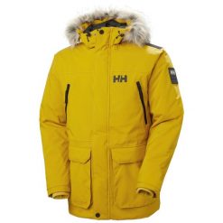 Parka Helly Hansen Reine. Żółte parki męskie Helly Hansen, na jesień, l, bez wzorów, z futra. Za 1,478.20 zł.