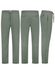 Eight2Nine Spodnie chino w kolorze zielonym rozmiar: L. Zielone spodnie materiałowe męskie Eight2Nine, bez wzorów. Za 86.99 zł.