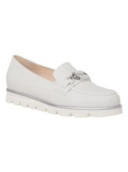 HASSIA Skórzane mokasyny "Pisa" w kolorze kremowym rozmiar: 40. Brązowe mokasyny damskie HASSIA. Za 404.99 zł.