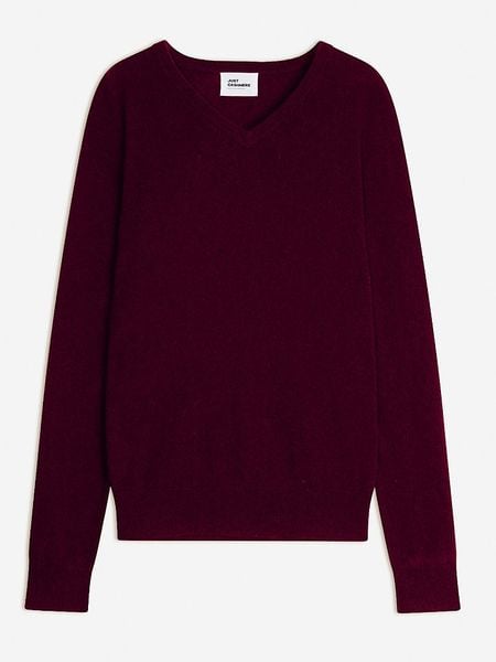 Just Cashmere Kaszmirowy sweter w kolorze bordowym rozmiar: L. Czerwone swetry klasyczne damskie Just Cashmere, l, z kaszmiru, bez kołnierzyka. Za 413.99 zł.