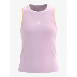 Koszulka do biegania damska Compressport Trail Racing Tank. Czerwone bielizna termoaktywna damska Compressport, bez wzorów. Za 188.99 zł.
