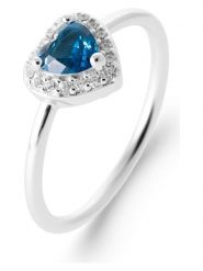 L'Atélier Précieux Srebrny pierścionek z cyrkoniami rozmiar: 54. Szare pierścionki damskie L'Atélier Précieux, z cyrkonią, srebrne. Za 126.99 zł.