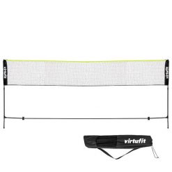 Siatka do badmintona i tenisa - 510 cm - torba w komplecie. Czarne torebki klasyczne damskie VIRTUFIT, bez wzorów, z materiału, bez dodatków. Za 253.00 zł.