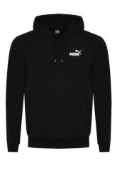 Bluza Z Kapturem Męska Logo Essentials. Czarne bluzy z kapturem męskie Puma, m, z bawełny. Za 89.61 zł.