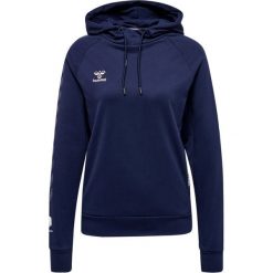 Damska bawełniana bluza z kapturem Hummel Move Grid. Niebieskie bluzy sportowe damskie HUMMEL, s, z bawełny. Za 251.50 zł.