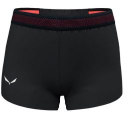 SALEWA Spodenki damskie Pedroc 2 Dst Short W black out-M. Czarne spodenki sportowe damskie Salewa, bez wzorów, z elastanu, biznesowe. Za 407.00 zł.