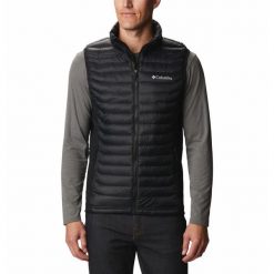 Columbia Bezrękawnik Powder Pass 2126111010. Czarne kamizelki męskie Columbia. Za 308.99 zł.