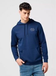 Wrangler Bluza w kolorze granatowym rozmiar: L. Niebieskie bluzy z kapturem męskie Wrangler, l. Za 118.56 zł.