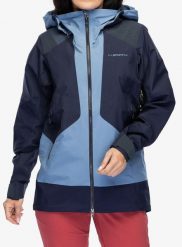 Kurtka GORE-TEX damska La Sportiva Supercouloir GTX Pro Jkt. Niebieskie kurtki damskie La Sportiva, na zimę, l, bez wzorów, z gore-texu, bez kaptura. Za 2,243.99 zł.