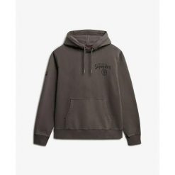 Bluza z kapturem Superdry Tokyo Narrative. Szare bluzy z kapturem męskie Superdry., s. Za 344.20 zł.