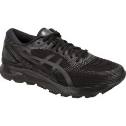 Czarne Buty biegowe Asics Gel-Nimbus 21 M 1011A169-004. Czarne buty fitness męskie Asics. W wyprzedaży za 669.00 zł.