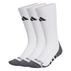 Skarpety Performance Grip CLIMACOOL Cushioned Crew 3 Pairs. Białe skarpetki damskie Adidas, bez wzorów, z materiału. Za 109.00 zł.