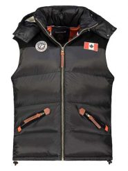 Canadian Peak Kamizelka pikowana "Velianeak" w kolorze czarnym rozmiar: XL. Czarne kamizelki męskie Canadian Peak, xl. Za 174.43 zł.