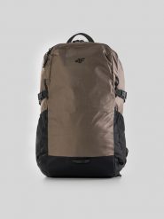 4F Plecak miejski (ok. 25 L) z kieszenią na laptop - brązowy Uniwersalny. Brązowe plecaki damskie 4f, bez wzorów, z materiału, biznesowe. Za 199.99 zł.