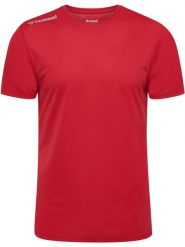 Koszulka Hummel. Czerwone t-shirty sportowe męskie HUMMEL, na lato, l, z materiału, bez ramiączek, do biegania. Za 96.00 zł.