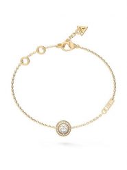 Guess Bransoletka JUBB0466 8JW Złoty. Żółte bransoletki damskie Guess, metalowe. Za 179.99 zł.