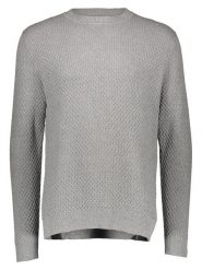 Jack & Jones Sweter "Barkley" w kolorze szarym rozmiar: XL. Szare swetry męskie Jack & Jones, xl, bez wzorów, z bawełny, bez kołnierzyka. Za 86.99 zł.