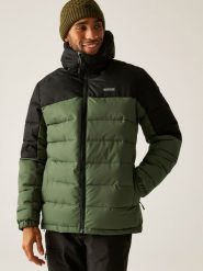 Regatta Kurtka pikowana "Aldthorn" w kolorze oliwkowo-czarnym rozmiar: 3XL. Brązowe kurtki męskie Regatta, xl, bez wzorów, bez kaptura. Za 222.41 zł.